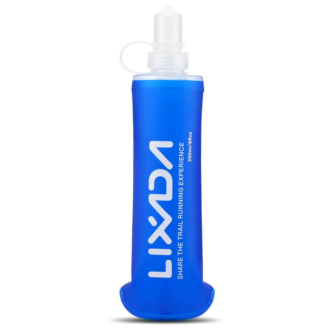 Outdoor Soft Bottle BPA Folding Free Hydration Water Bottle Portable Sports Water Bag for Running Hiking Cycling Climbing