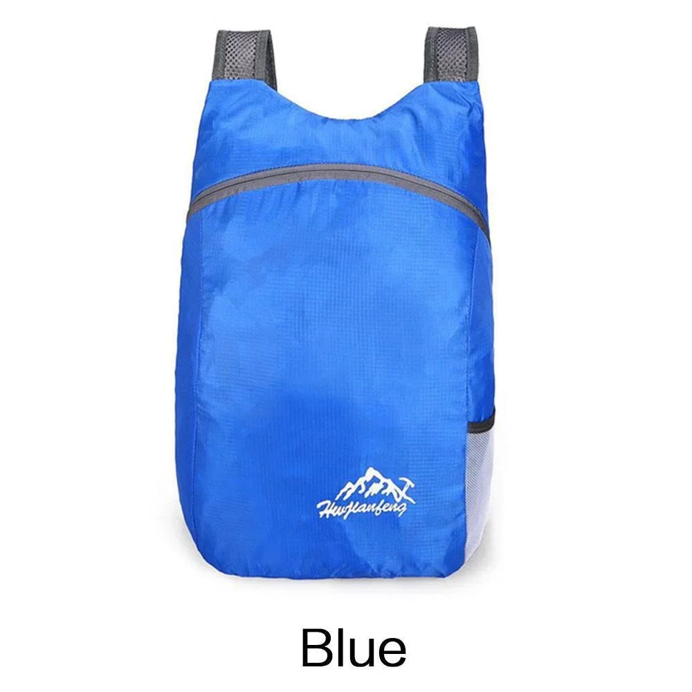 Outdoor Sports Backpack Foldable Waterproof Backpack Ultra Light Portable Travel Bag Suitable for Camping, Running, Fitness