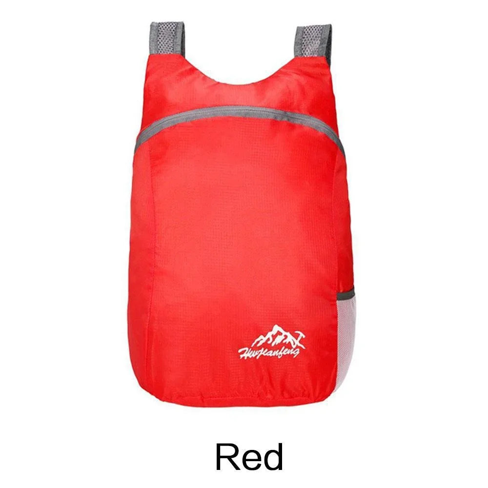 Outdoor Sports Backpack Foldable Waterproof Backpack Ultra Light Portable Travel Bag Suitable for Camping, Running, Fitness