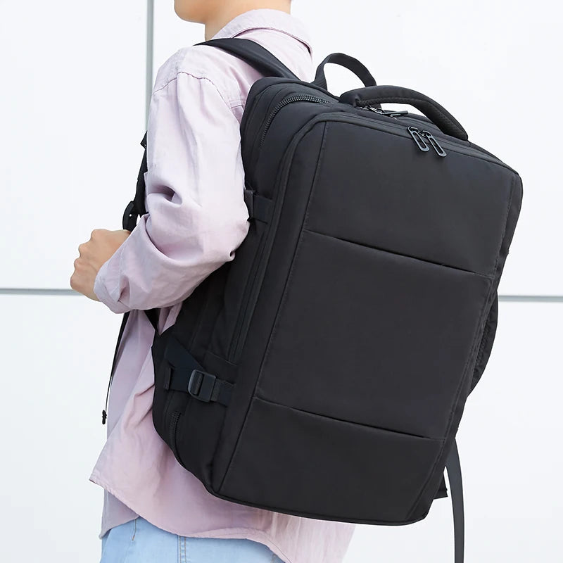 Men's Backpack Backpack Wholesale Expanded Backpack Fashion Foreign Trade Backpack Men's Commuting Computer Bag