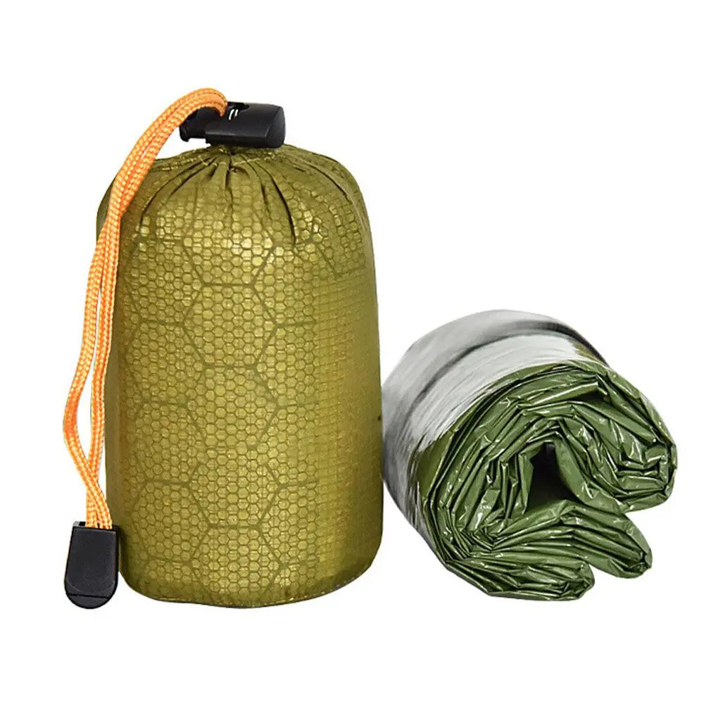 Compression Stuff Sack Camping Waterproof Storage Bag Survival Sleeping Bag Sleeping Bags Emergency Sleeping Bag Outdoor Bivvy