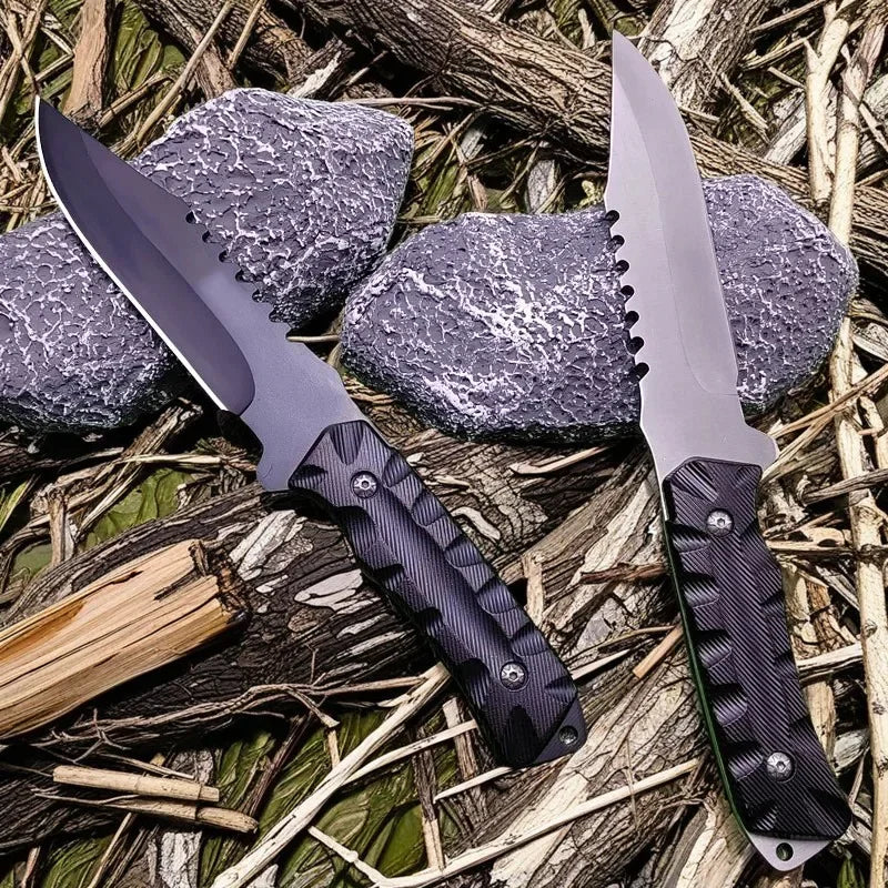 Outdoor Survival Knife Outdoor Survival Knife Camping Self-defense Tactics Survival Knife Portable Tactical Straight Knife