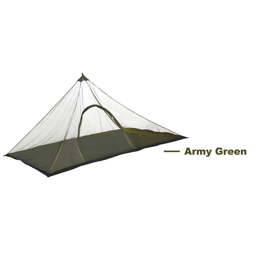 Mosquito Net Tent with Floor, 4-Season Pop Up Screen Tent for Camping, Portable Bug Proof Shelter Mesh Tent Lightweight