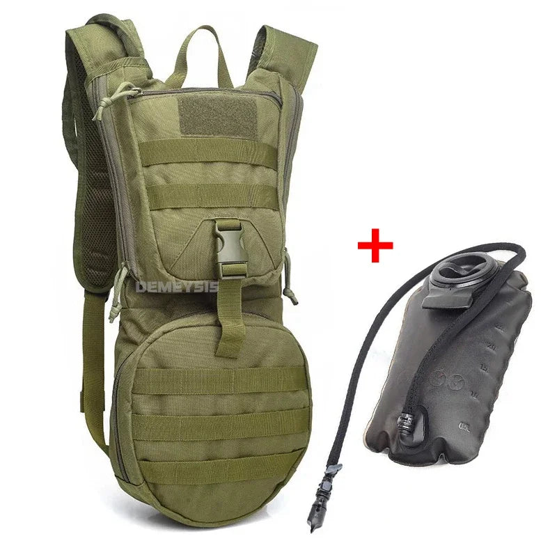 Outdoor Water Bladder Backpack Tactical Combat Training 3L Hydration Water Bladder Bags Hunting Hiking Mountaineering Water Bag