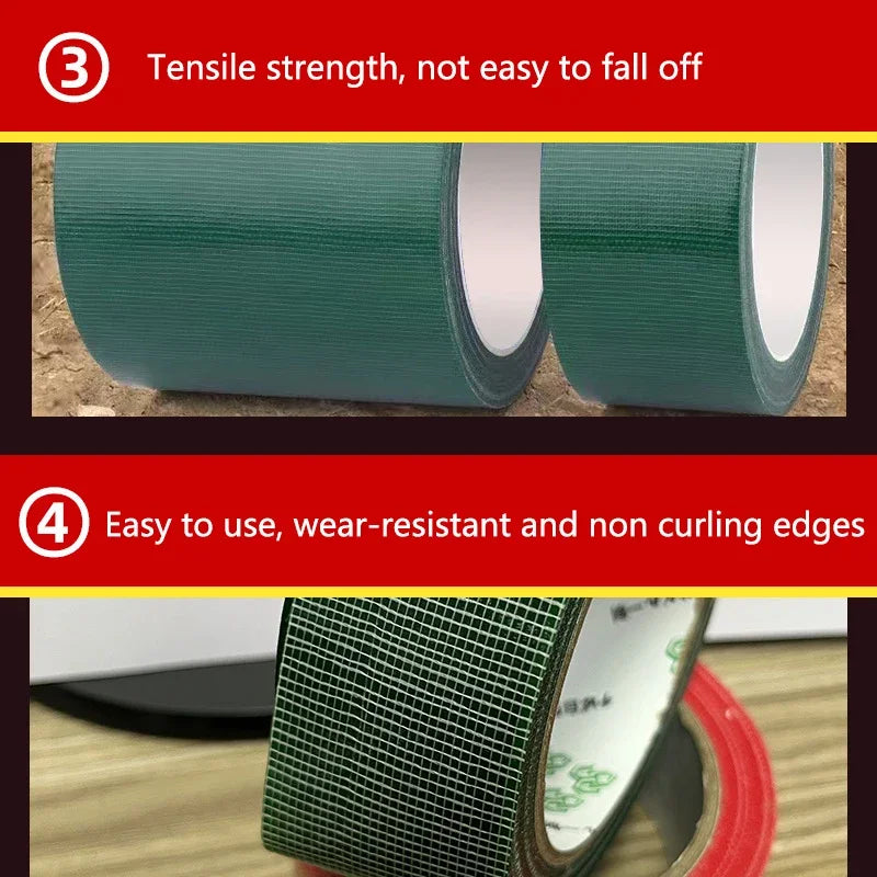 TARKA Camping Tent  Adhesive Repair Tape For Trap Cloth Tent Waterproof Tarpaulin Repairing Gummed Tape Tent Accessories