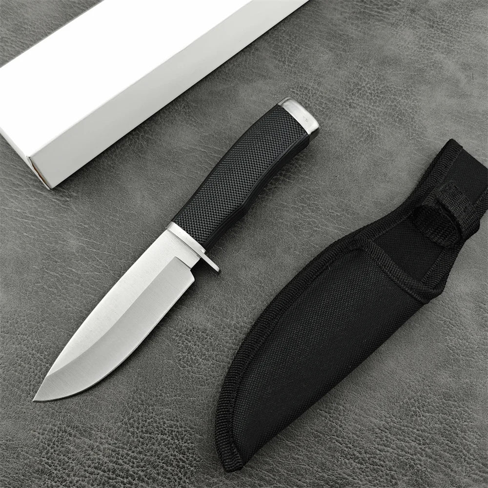 High Quality 0006 Portable Fixed Hunting Knife D2 Blade G10 Handles Hunting Tactical Camping Utility EDC Tool with Kydex Sheath
