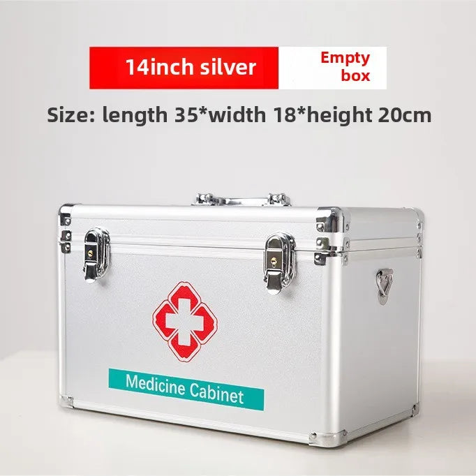 First aid kit for home use, always equipped with a complete set of emergency storage box for first aid visits