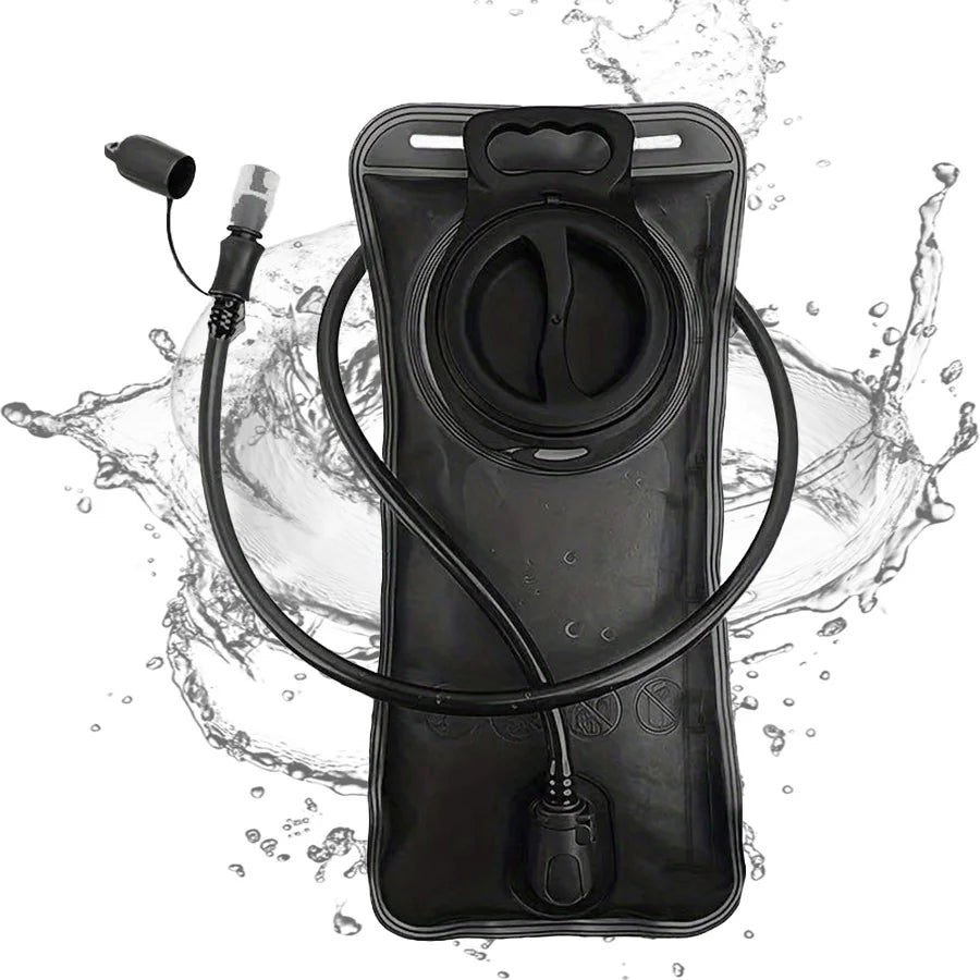 One click quick release water bag 1.5L-3.0L mountain backpack leak proof water bag, suitable for camping and hiking