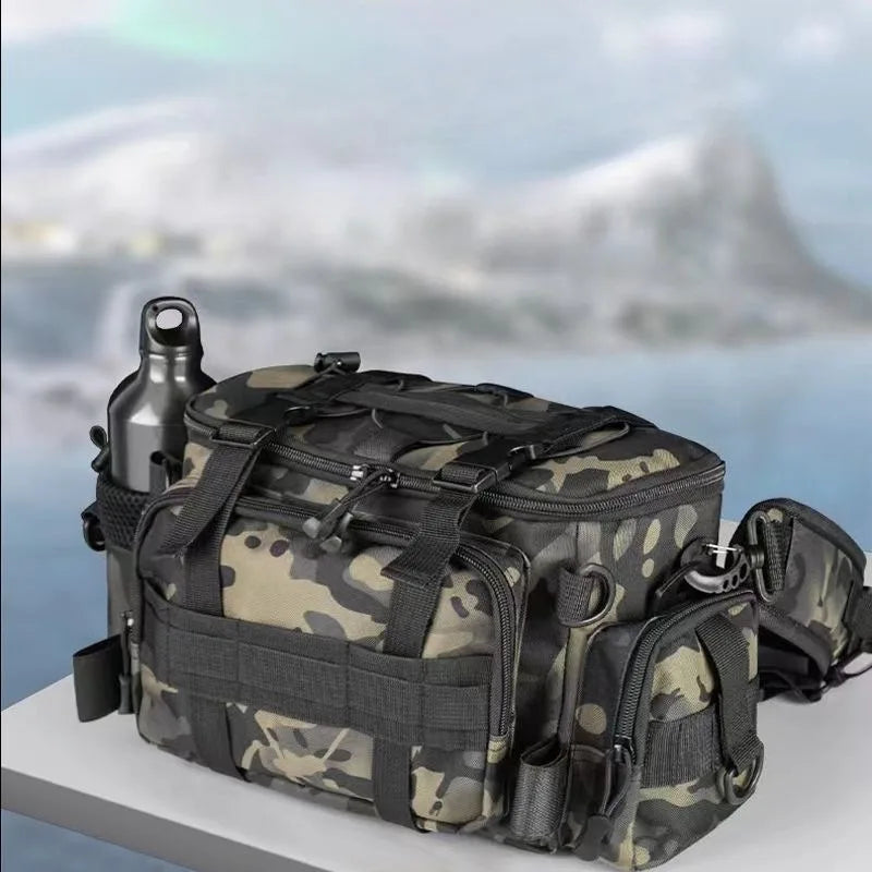Fishing Tackle, Shoulder Bag, Storage Bag, Portable Fishing Rod Holder, Outdoor Sports Bag, Flying Fishing