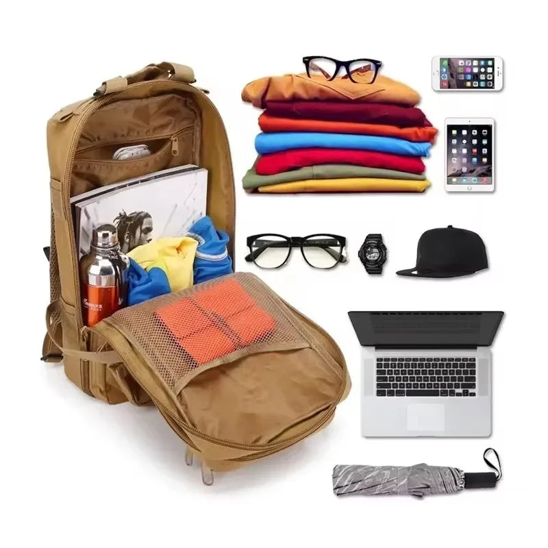Nylon Outdoo Pack Backpack Fishing Tactical Backpack Travel Fishing Camouflage Bag  Climbing Hunting Backpack Fishing Hiking