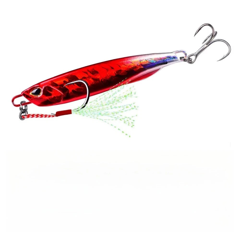 Fishing Lure 10g15g20g30g40g60g Trolling Artificial Hard Bait Bass Casting Jigging Fish Lure Sinking Spoon Tackle Metal Jig