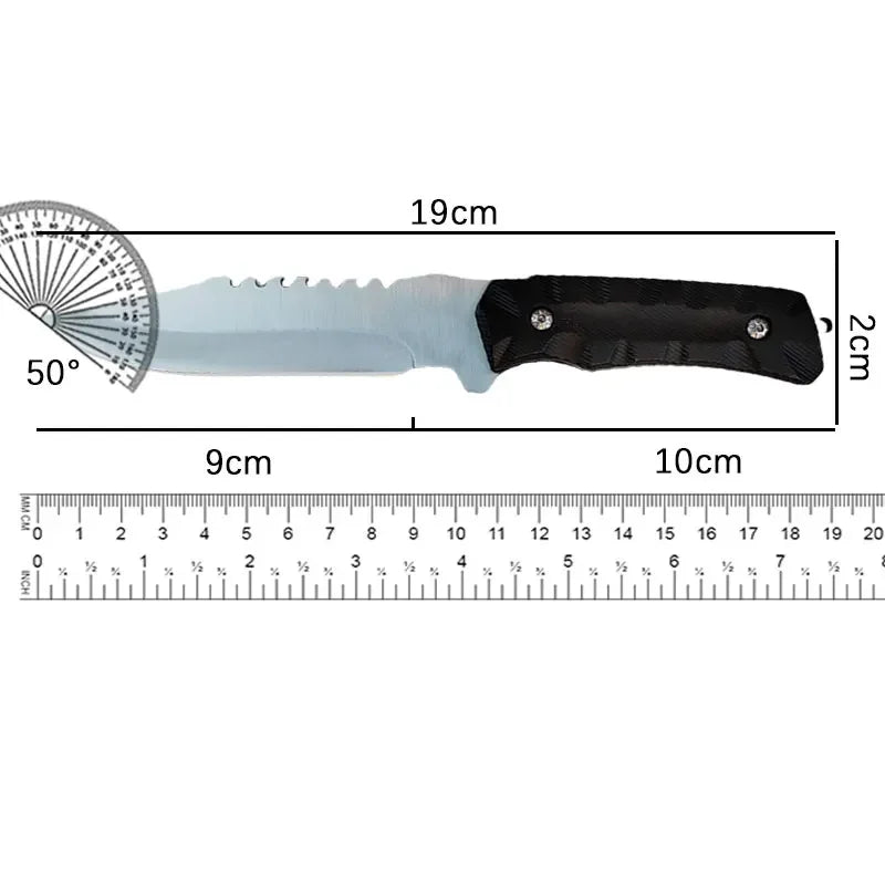 Outdoor Survival Knife Outdoor Survival Knife Camping Self-defense Tactics Survival Knife Portable Tactical Straight Knife