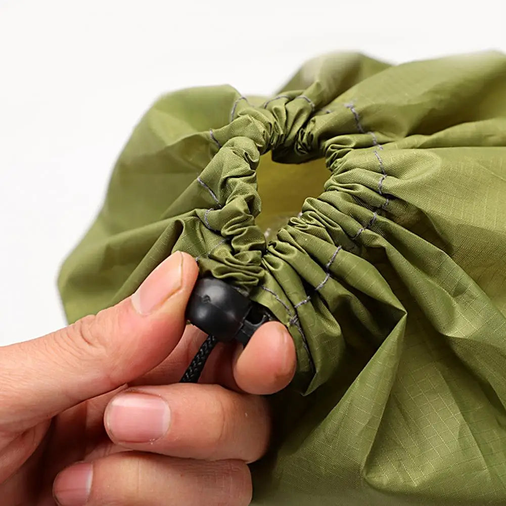 8/15/25/35L Sleeping Bag Compression Sack Drawstring Ultralight Waterproof Buckle Storage Nylon Down Jacket Duvet Stuff Bag