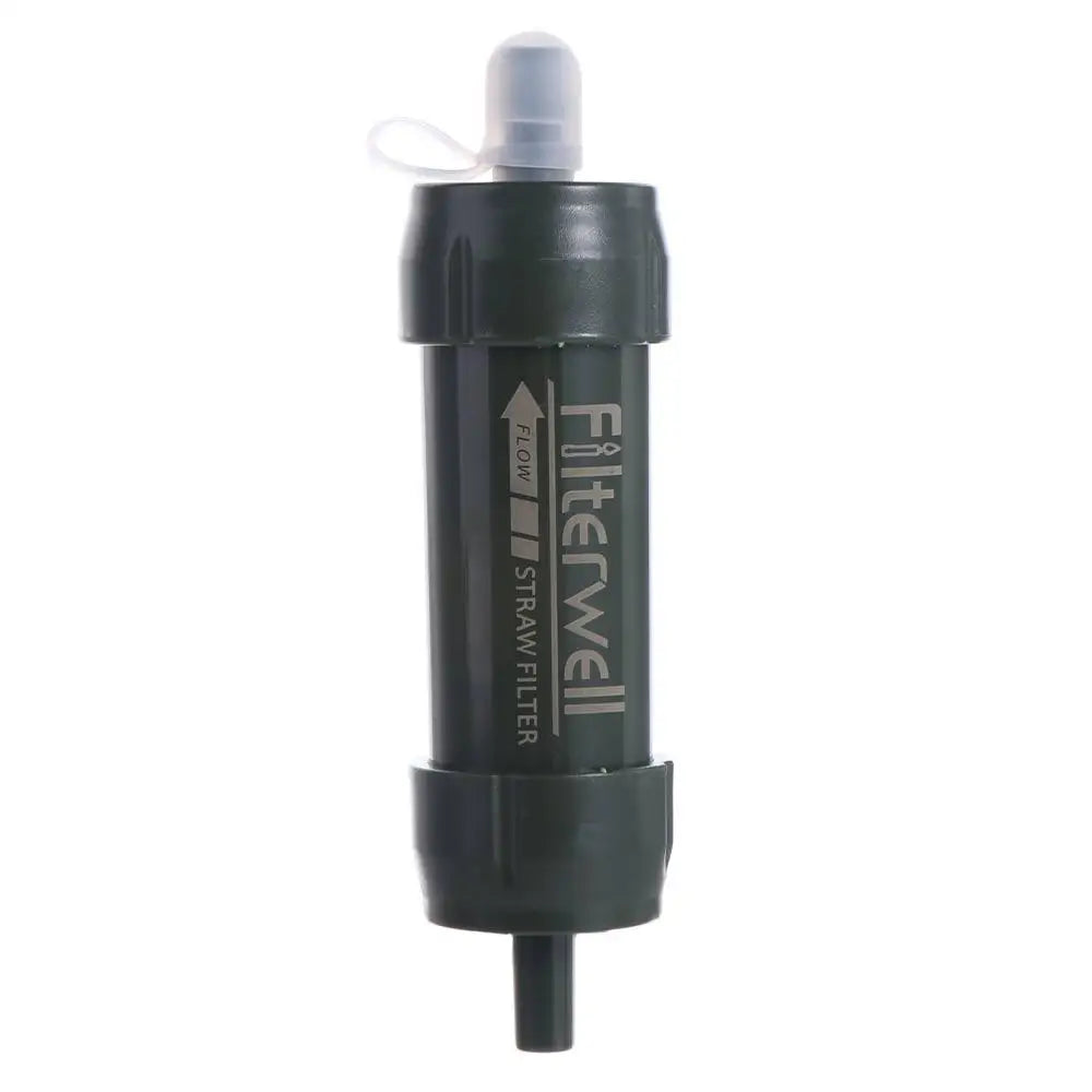Mini Mini Water Filter Straw Straw Direct Drinking Purification Water Filter Survival Portable Drinking Water Filtering Straw