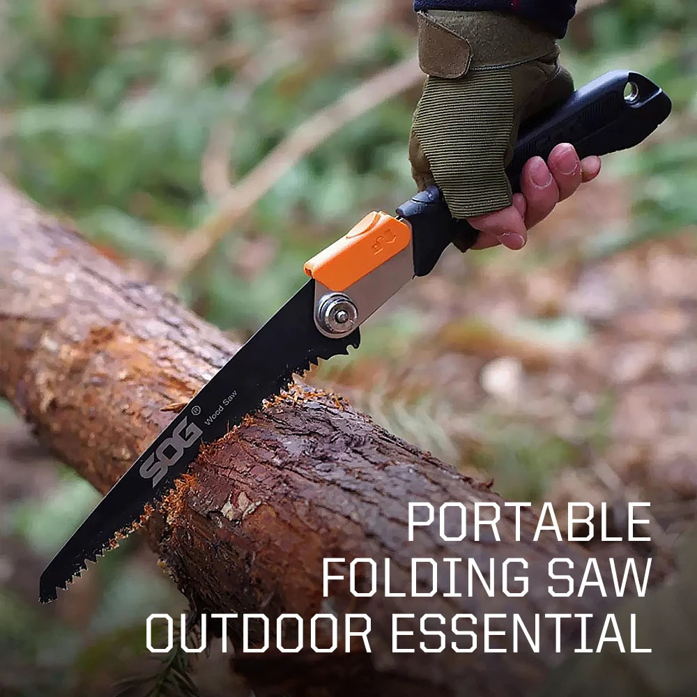 SOG FOLDING SAW Mini Manual Tool for Wood Hunting With Blades Portable Garden Hand tools Tourist Outdoor Survival Camping Gear