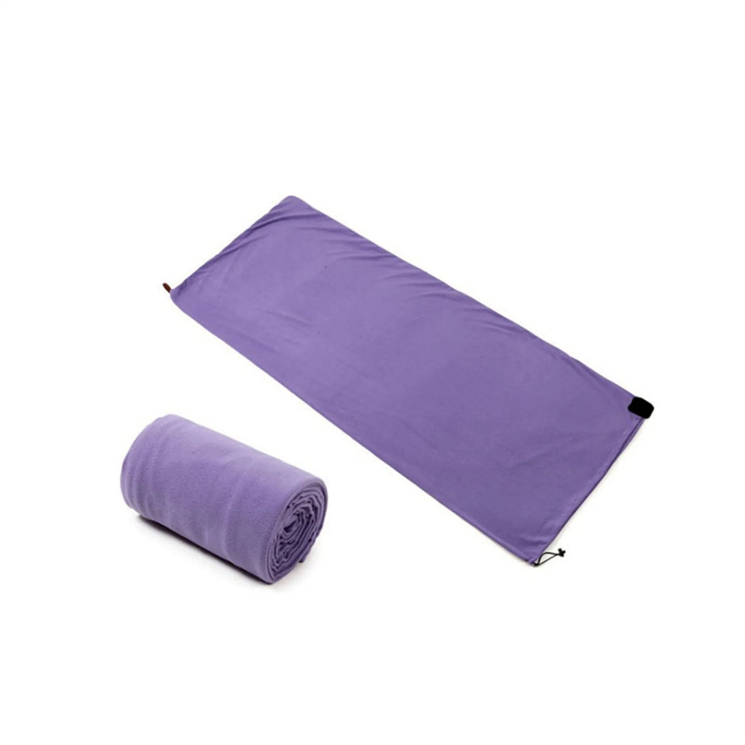 Fleece Sleeping Bag Outdoor Sleeping Inner Liner Equipped Ultra Lightweight Camping Hiking Climbing Essential Warm Dirt Proof