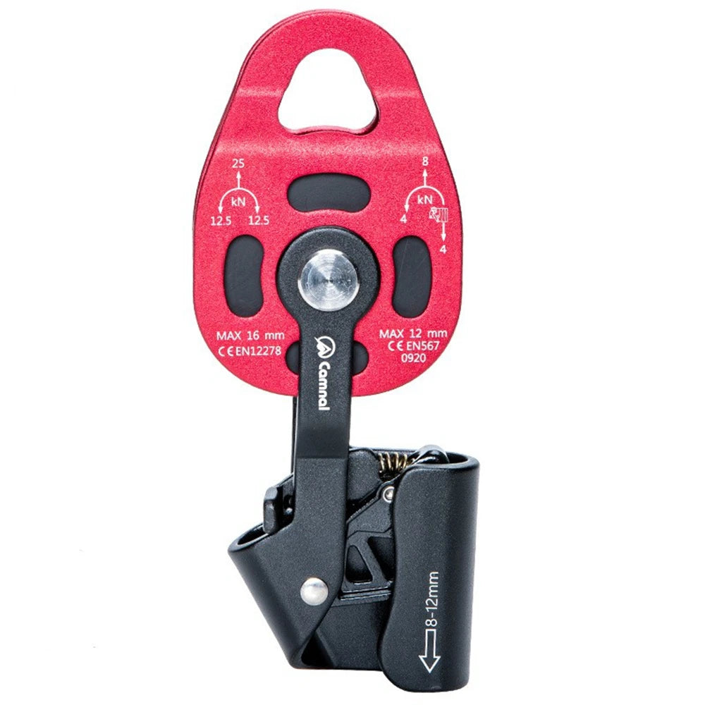 climbing lifting pulley Lift Weight Pulley Device Rescue Survive Gear Rock Climb High Altitude Heavy Transport Effortless