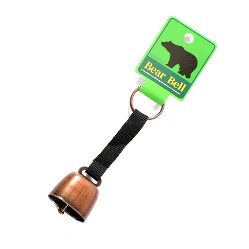 Loud Bear Bell Hiking Gear Alloy Bear Bells for Survival Hiking Biking Fishing