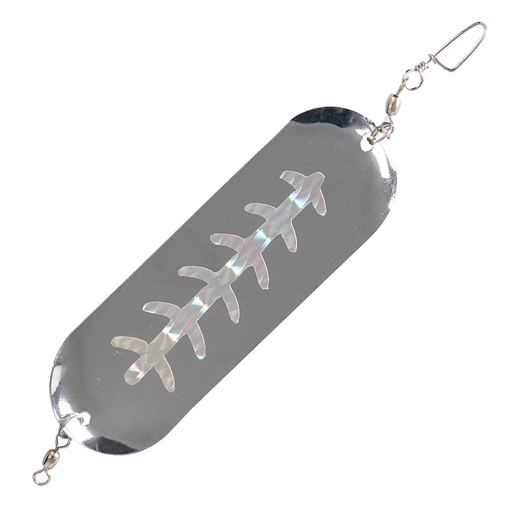 Diving Board Trolling Flasher Salmon Fishing 12cm 23g Metal Flash Boards Dodgers Lure Sea Fishing Long Casting Trout Bass