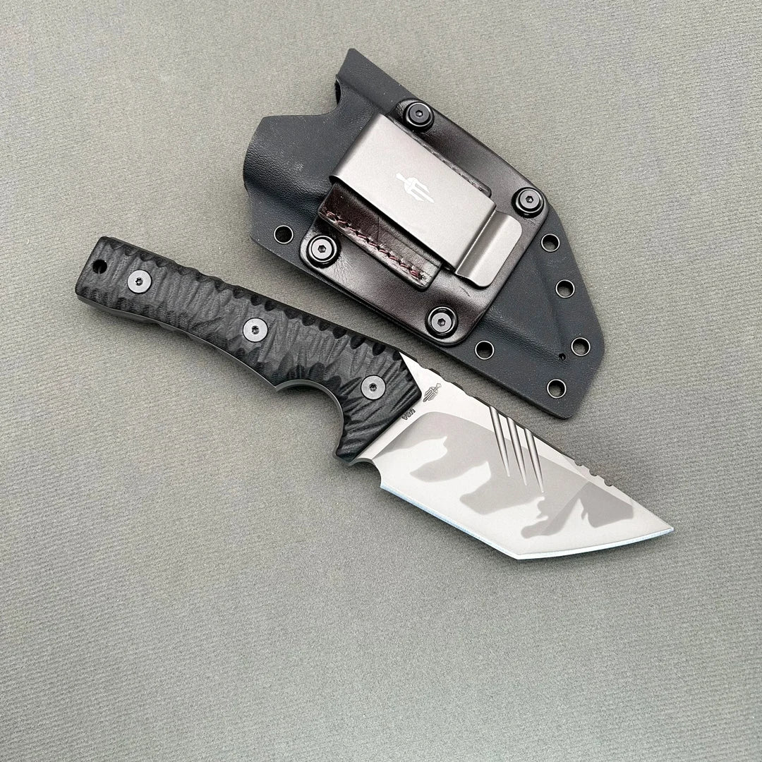 Miller M7 Straight knife D2 Survival Tactical Gear Defense Outdoor jungle Hunting Camping Pocket Sharpness durability knife