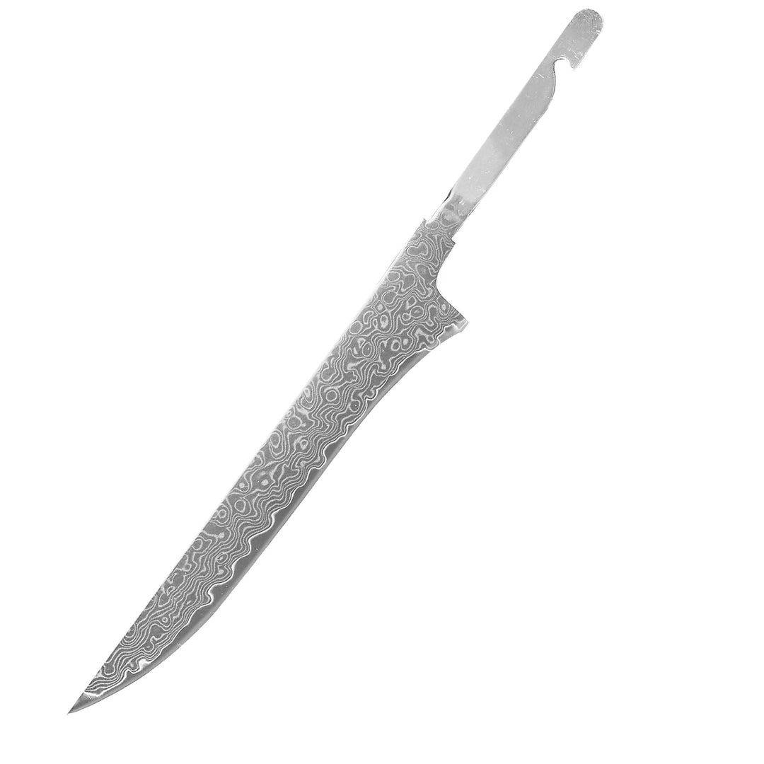 Knife Making Kit Nakiri Blade Blank 67 Layer Damascus Steel Knife DIY Handmade Japanese Professional Cooking Tools