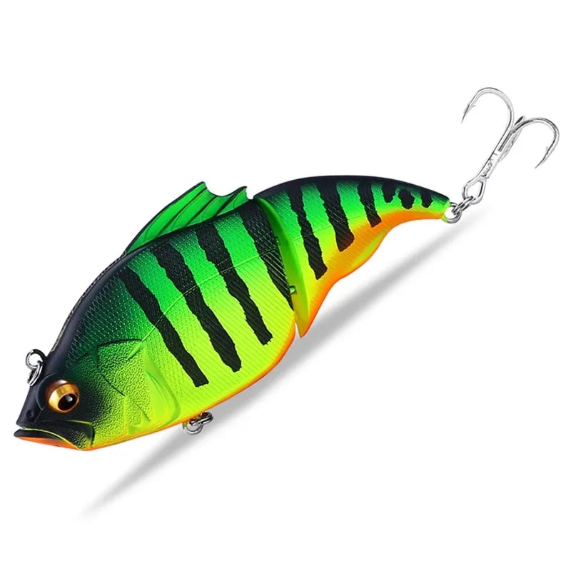 Pike Fishing Vatalion 115mm Vibration Jointed Bait Swimbait Bass Lure 41/43g Fishing Lure Floating  Vatalion 115F Leurre