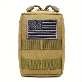 Outdoor Tactical Molle Pouches; Compact Waterproof EDC Waist Bag For Hiking Backpacking Hiking